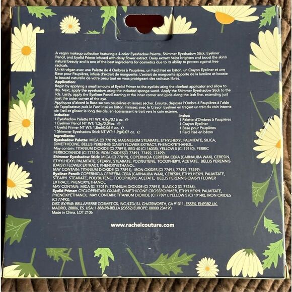 RACHEL COUTURE - NWT - "Get The Love" Kit in Natural. Eye Shadow Palette & More - Picture 6 of 9